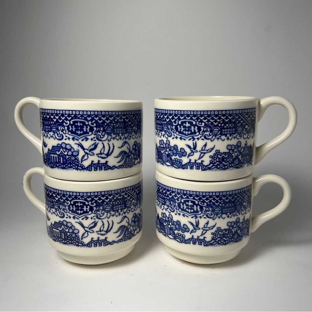 Blue Willow Mugs